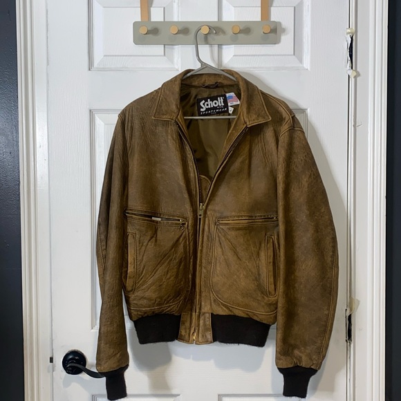 Schott  NYC Model 275 raiders jacket Size 42 Fab! - Picture 9 of 9